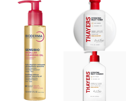 Products that will give you glass skin cover photo collage