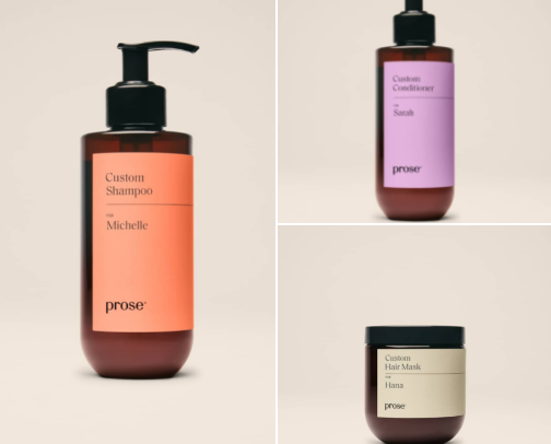 My Custom Prose Haircare Routine cover photo collage