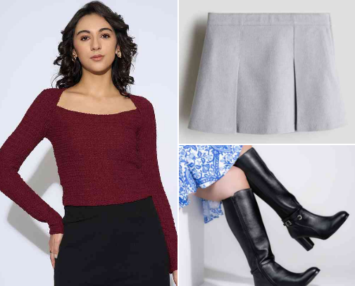 Winter fashion incoming! cover photo collage