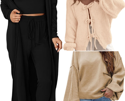 Amazon clothing for females cover photo collage