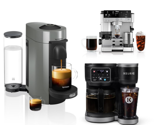 Coffee obsessed cover photo collage
