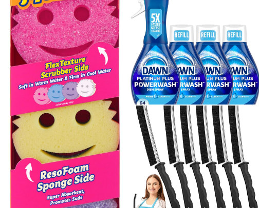 Cleaning must haves 🧼🪣 cover photo collage