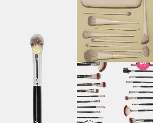 Most used brushes from a professional makeup artist for over 10 years cover photo collage