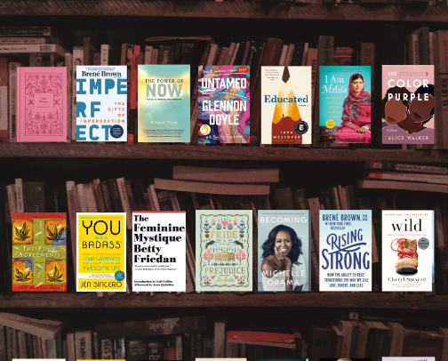 21 Books Every Woman Should Read at Least Once in Her Life. cover photo collage