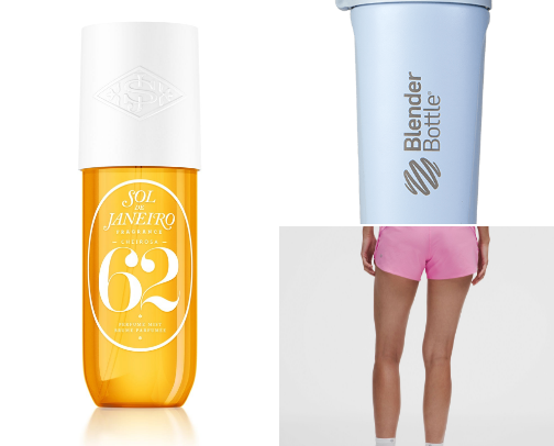 Gym girlies must haves 💪 🍑 🧡 cover photo collage