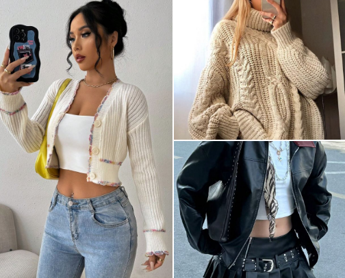 Chic, Cozy, Fall—That’s the Vibe cover photo collage