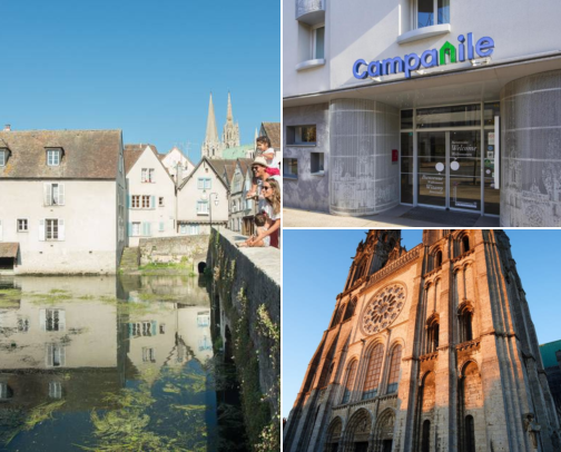 The kind of hotel stay I’d save for later, Cathedral Wonders, Quiet Corners & an Easy Place to Stay My Chartres, France cover photo collage