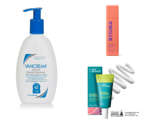 Acne prone Skin care cover photo collage