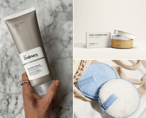 holy grail skin care ✨ cover photo collage