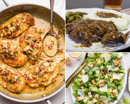 Must-Try Recipes cover photo collage