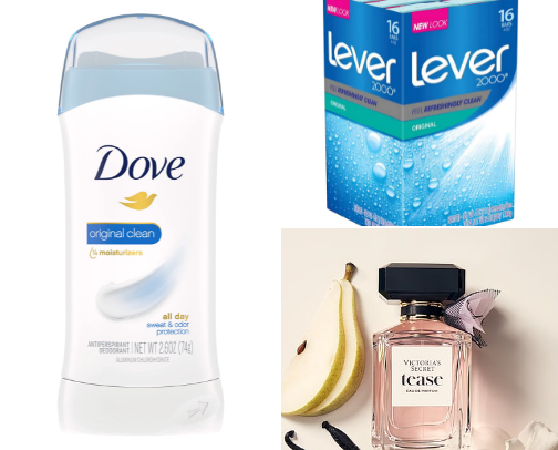 body care recs! cover photo collage
