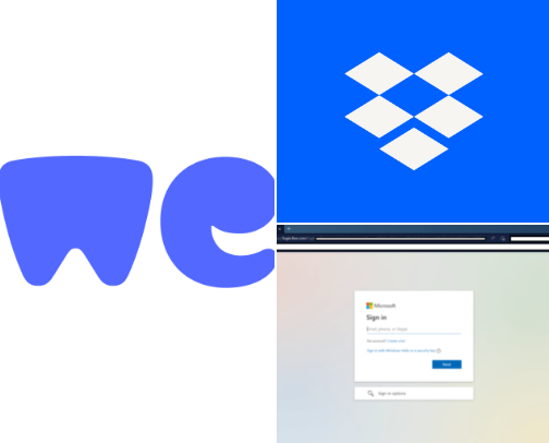 Cloud sharing for big data cover photo collage