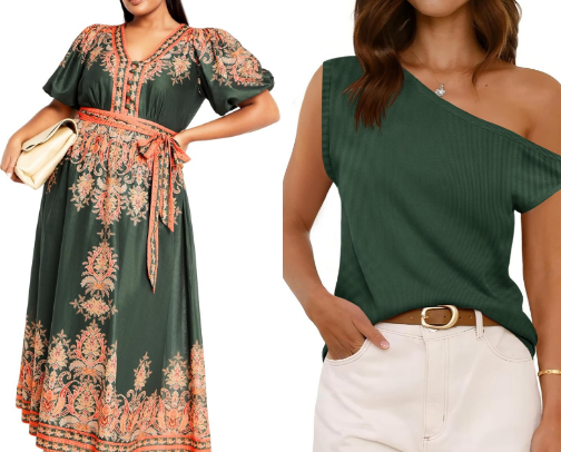 Favorite Amazon clothing finds- plus sized girly edition! cover photo collage