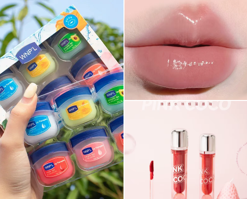 Lips And Face Care cover photo collage