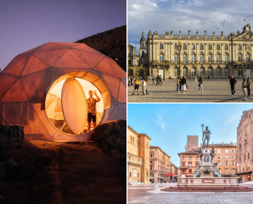 Slow Walks, Beautiful Squares & Little Hidden Discoveries Nancy, France cover photo collage