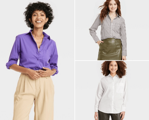 Office/ work clothes cover photo collage