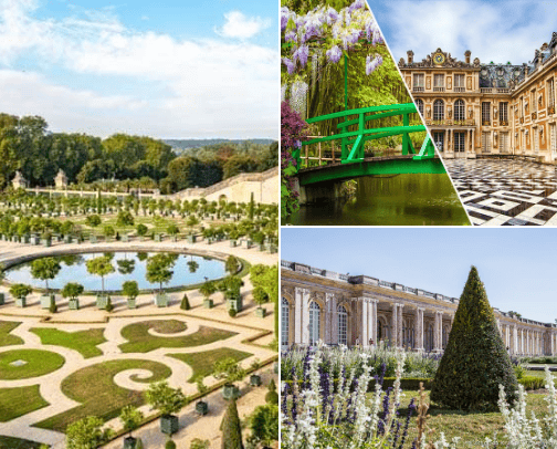 Adventure and beaty of France cover photo collage