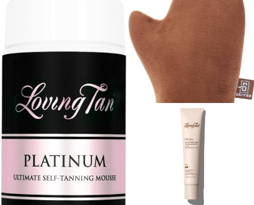 Self Tanning! (As a recovering tanning bed girl) cover photo collage