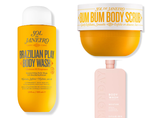 Body care cover photo collage