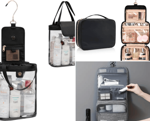 Toiletry Bags cover photo collage