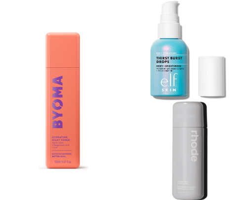 best skin prep/makeup for dry skin 🫧💋 cover photo collage