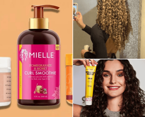 Curly hair tips for my 3C girlies 🫶🏼 cover photo collage