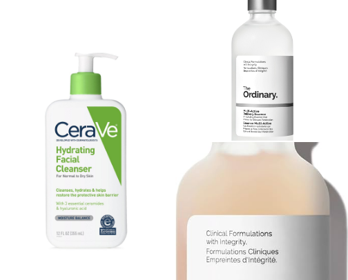 Affordable skin care must haves!!❤️ | Combination Type Skin cover photo collage