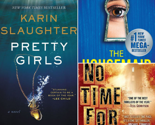 Thrillers that everyone must read cover photo collage