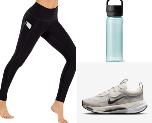 Hot Girl Walk Essentials cover photo collage