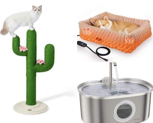 Purrfect Cat Parent Essentials 🐈 🐾 cover photo collage