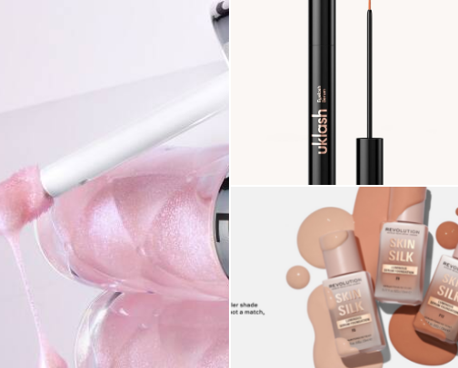 Beauty products for the girlies🥰 cover photo collage