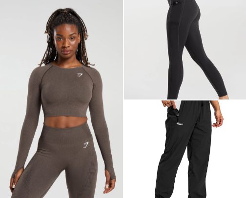 New Year New Me, Workout Wear cover photo collage