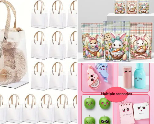 Decorate the home for Easter and the holiday table cover photo collage