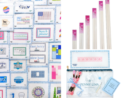 Needlepoint Necessities cover photo collage