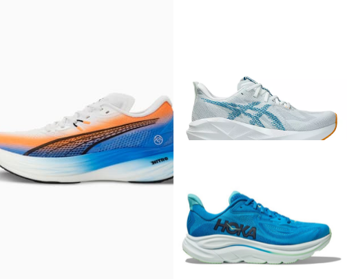 Running Shoes cover photo collage