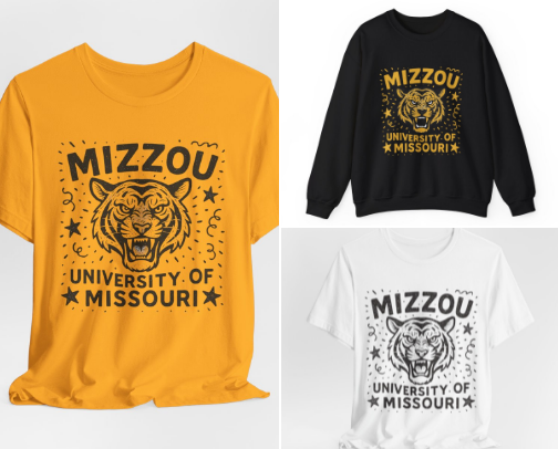 Missouri Football cover photo collage