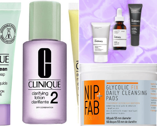 Skincare Faves cover photo collage