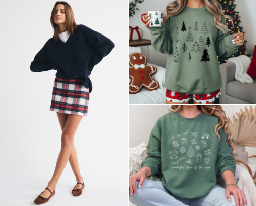 Christmas Fashion Inspo cover photo collage