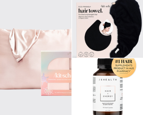 Healthy Hair Secrets🪞🎀✨ cover photo collage