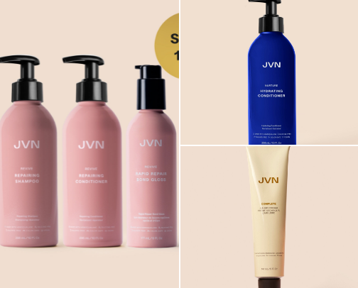 Hair Products cover photo collage