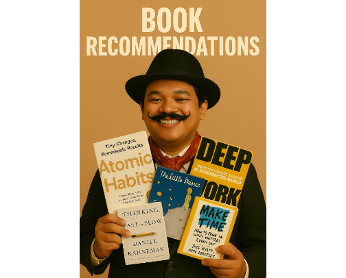 Books That Rewire How You Think About Life cover photo collage