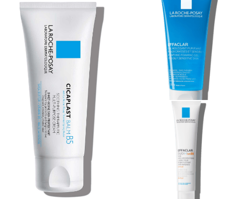 Skin care cover photo collage