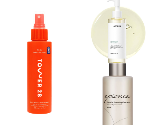 My favorite beauty recs cover photo collage