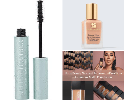 My makeup, skin care and beauty favourites cover photo collage