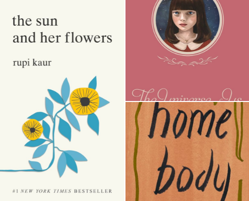 Highly Recommended Poetry Books cover photo collage