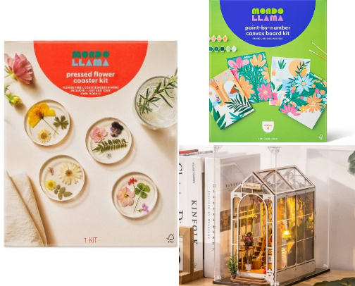 Craft and art kits to try when you feel creative. cover photo collage