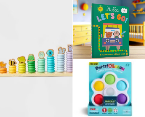 Sensory Toys cover photo collage