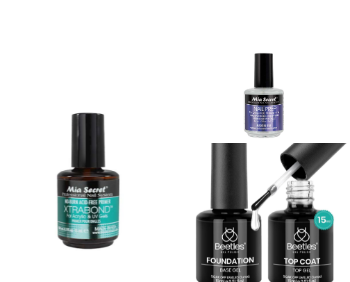 Beginner Gel-X Must Haves cover photo collage