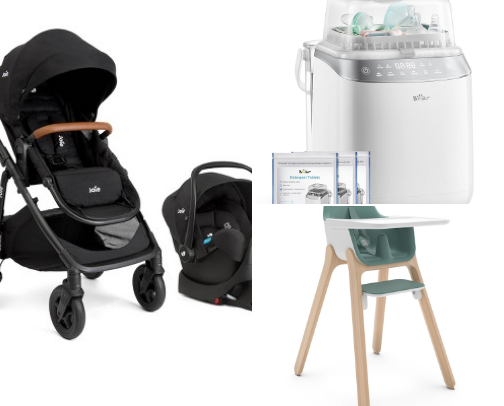 Baby Must Haves cover photo collage