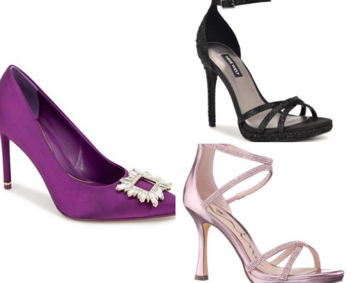 Women's shoes cover photo collage